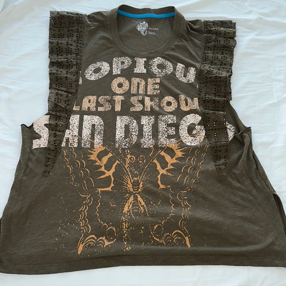 Pilcro graphic tee FREE PEOPLE VIBES - Picture 1 of 4